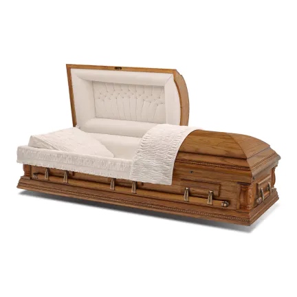 Cameron Oak casket
