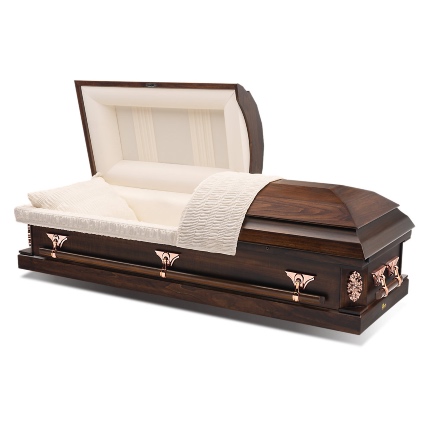 Dryden Brown casket