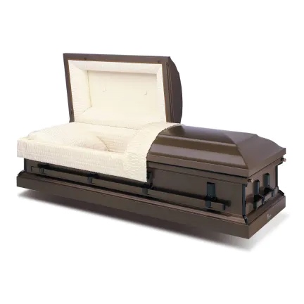 Earthtone casket