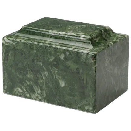 Meadow Green Marble Urn