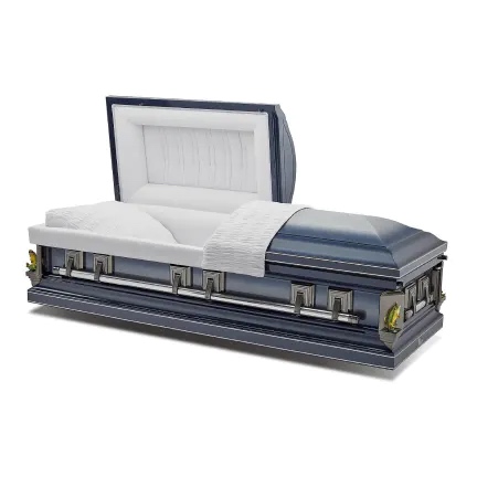 Silver Sapphire Casket
