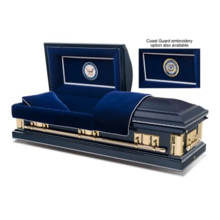 Neo Blue casket